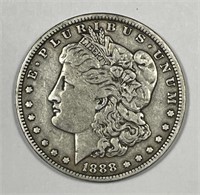 1888-O Morgan Silver $1 Very Fine VF
