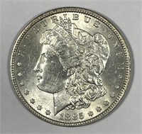 1885 Morgan Silver $1 About Uncirculated CH AU