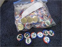 PRESIDENTIAL CAMPAIGN BUTTONS