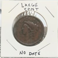 NO DATE LARGE CENT