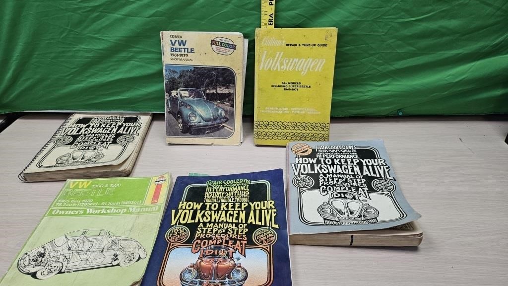 Vintage  Volkswagen manuals