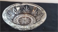 4 Seat Crystal Ashtray 6" Cristal D'arques-durand