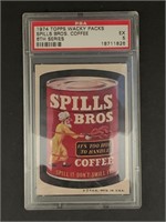 1974 Topps Wacky Packages 6th Series Spills Bros C