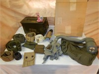 GAS MASK AND AMMO CAN