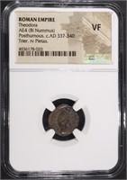 c.AD 337-340 POSTHUMOUS ROMAN EMPIRE NGC VF