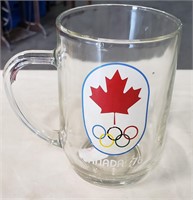 Vintage 1976 Canadian Olympic Glass