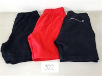 3 Men's Nike Fleece Shorts - Size Large