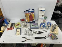 Lot of electrical and home renovation items