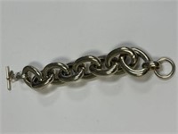 LYDELL NYC GOLD TONE CHAIN LINK BRACELET