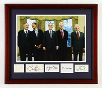 Autographed President of the United States Display