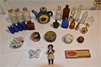 Lot: Bromo Seltzer and other small bottles, etc.;