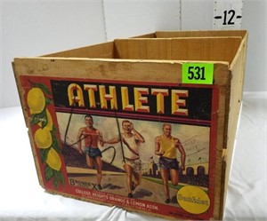 Athlete Sunkist Orange/Lemon Crate