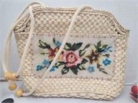 Like new Vintage Wicker/Straw Purse