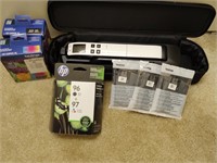 Group of Ink Cartridges & Portable Scanner