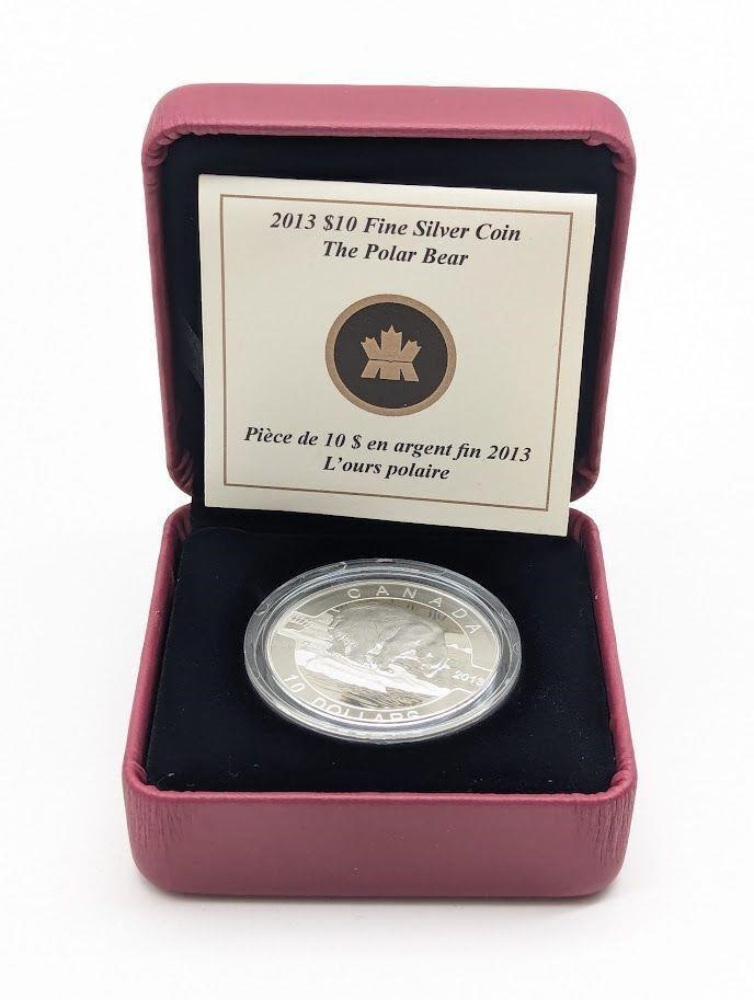 2013 Royal Canadian 10 Dollar Fine Silver Coin