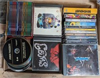 Lot of CDs. Queen, Van Halen, Aerosmith,