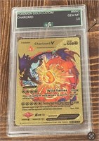 Pokémon Gold Custom Charizard Card