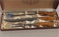 Glo Hill Cutlery Unused Carving Set Connoisseurs