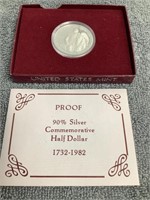 George Washington Proof 90% Silver Commemorative