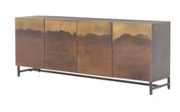 Element 82" Wide Credenza All Metal With