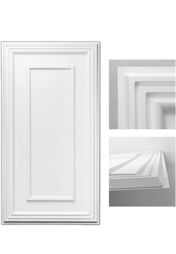 $170  Art3d Ceiling Tiles, 24x48in White 12-Pack