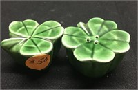 3 & 4 Leaf Clover Salt & Pepper Shakers