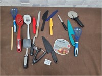 Kitchen knives and tools