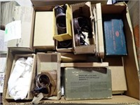 BOX OF VINTAGE GOGGLES, FOR COSTUMING OR DISPLAY