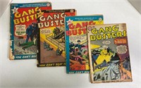 Gang Busters (4) Comic Books. 1950  1952