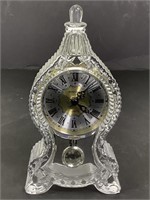 Shannon Glass Mantel Quartz Clock