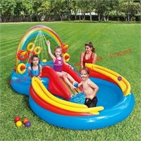 Intex Inflatable Rainbow Slide/Pool