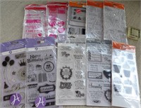 Assortment of Clear Stamps