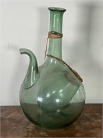 Vintage glass drink pitcher