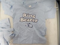 (9) BeeSilly Ring Bearer T-Shirts ( Size Range 2T
