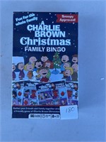 A CHARLIE BROWN CHRISTMAS FAMILY BINGO GAME SEALED