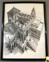 MC Escher Ascending and Descending print