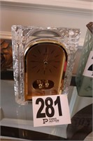 Seiko Quartz Crystal Clock 9.5"Tx6.5"W