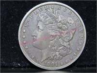 1891-O Morgan Silver Dollar (90% silver)