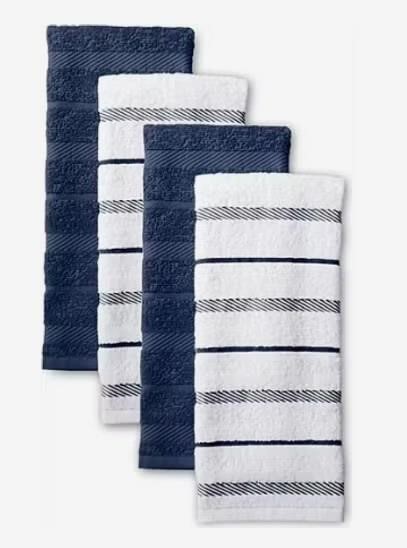 KitchenAid Albany Kitchen Towel Blue $30