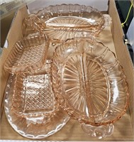 Pink Depression Glass