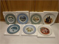AVON Collector Christmas Plates - 7