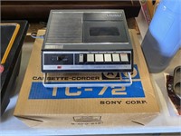 Sony TC-72 Cassette Recorder