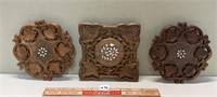 BEAUTIFUL ANTIQUE CARVED WOOD KITCHEN WEAR