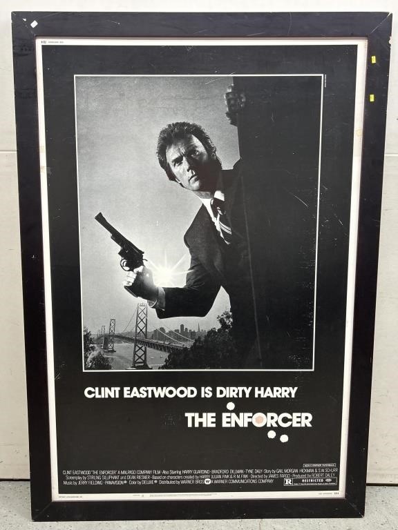 Clint Eastwood Dirty Harry Movie Poster