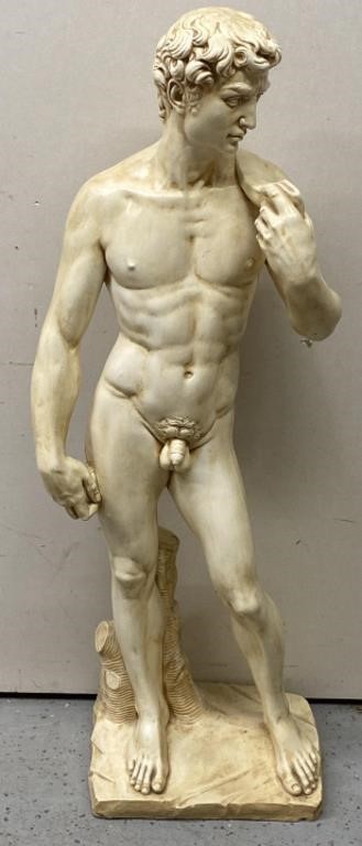 Statue Of David Plaster Replica 4ft