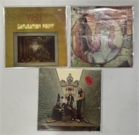 (I) 3 Rock Records LP 33 RPM Albums including