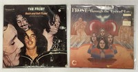 (I) 2 Frost Rock Records LP 33 RPM Albums