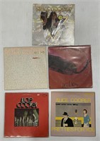 (I) 5 Alice Cooper Rock Records LP 33 RPM Albums
