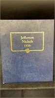Complete Jefferson Nickels Book 1938-1983-S