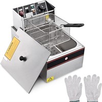 STAINLESS STEEL COUNTERTOP DEEP FRYER 12L.